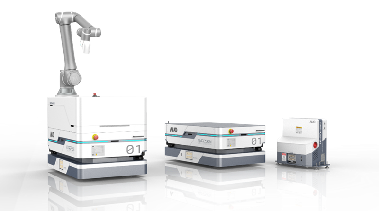 金百利數位開發的自主式移動機器人（AMR250M），搭配全向輪並結合AI演算法、2D LiDAR、3D攝影機等技術，協助客戶實現產線全自動化